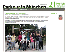 Tablet Screenshot of munichtracers.de